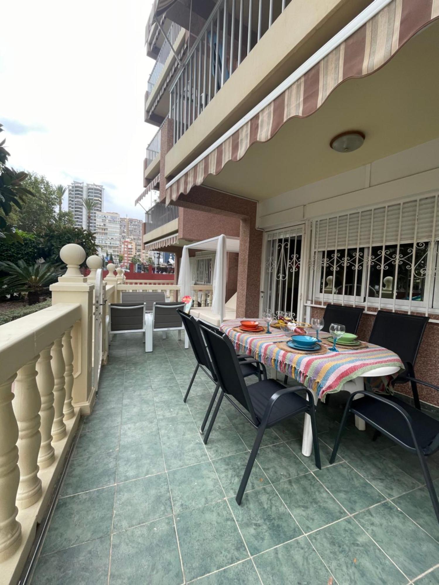 Super Terrace Levante Front Line Apartment Los Ranchos Self Check-In, Free Parking Benidorm Kültér fotó