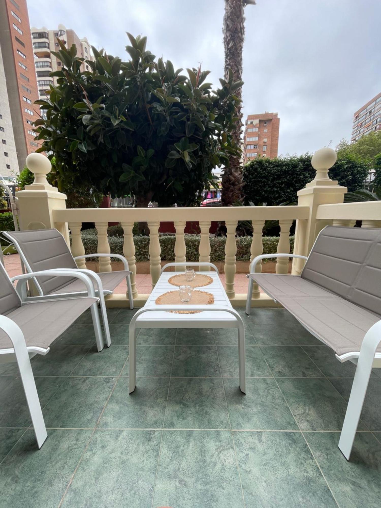 Super Terrace Levante Front Line Apartment Los Ranchos Self Check-In, Free Parking Benidorm Kültér fotó